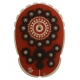 Orologio mod. MECCANISMI MULTIPLI rosso